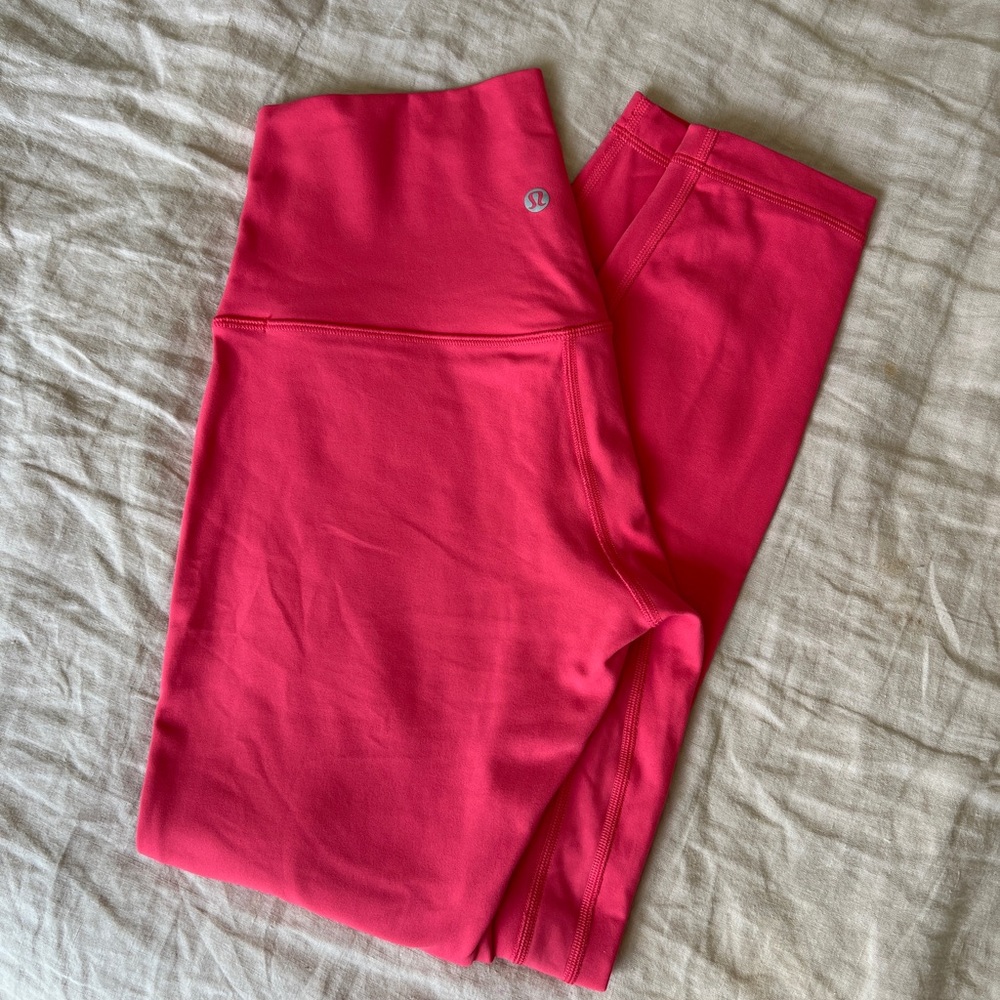 lululemon athletica Bright Pink Align Leggings